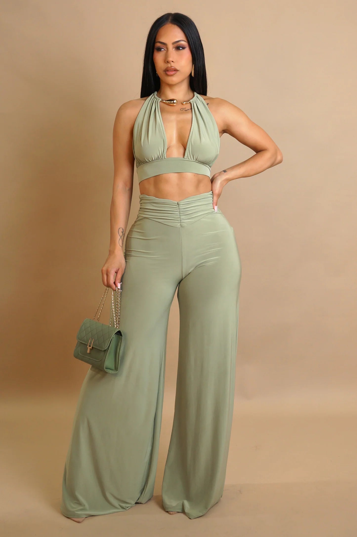 “Jade Mirage” Two piece set